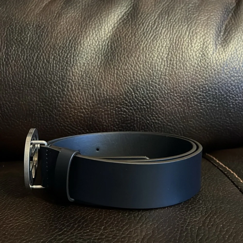Gucci unisex Interlocking marmont GG leather logo buckle belt NEW - Picture 4 of 9